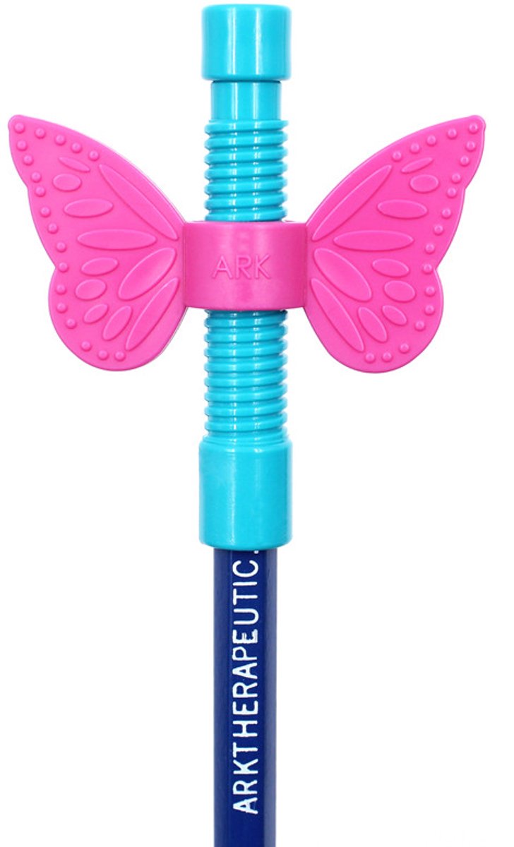 ARK Therapeutic fidget speelgoed Spinning Pencil Topper Butterfly.