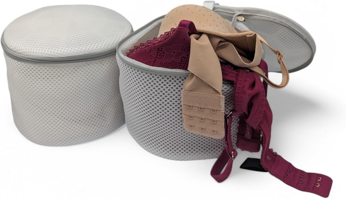 Wasmachine waszak met rits voor bh's en fijne was gaas beschermzak lingerie 3 stuks