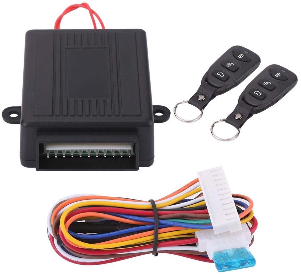 aladdien - Centrale vergrendeling auto - Keyless Entry System - Universeel autodeurslot - Zwart - Afstandsbediening - Veilig en gebruiksvriendelijk ..
