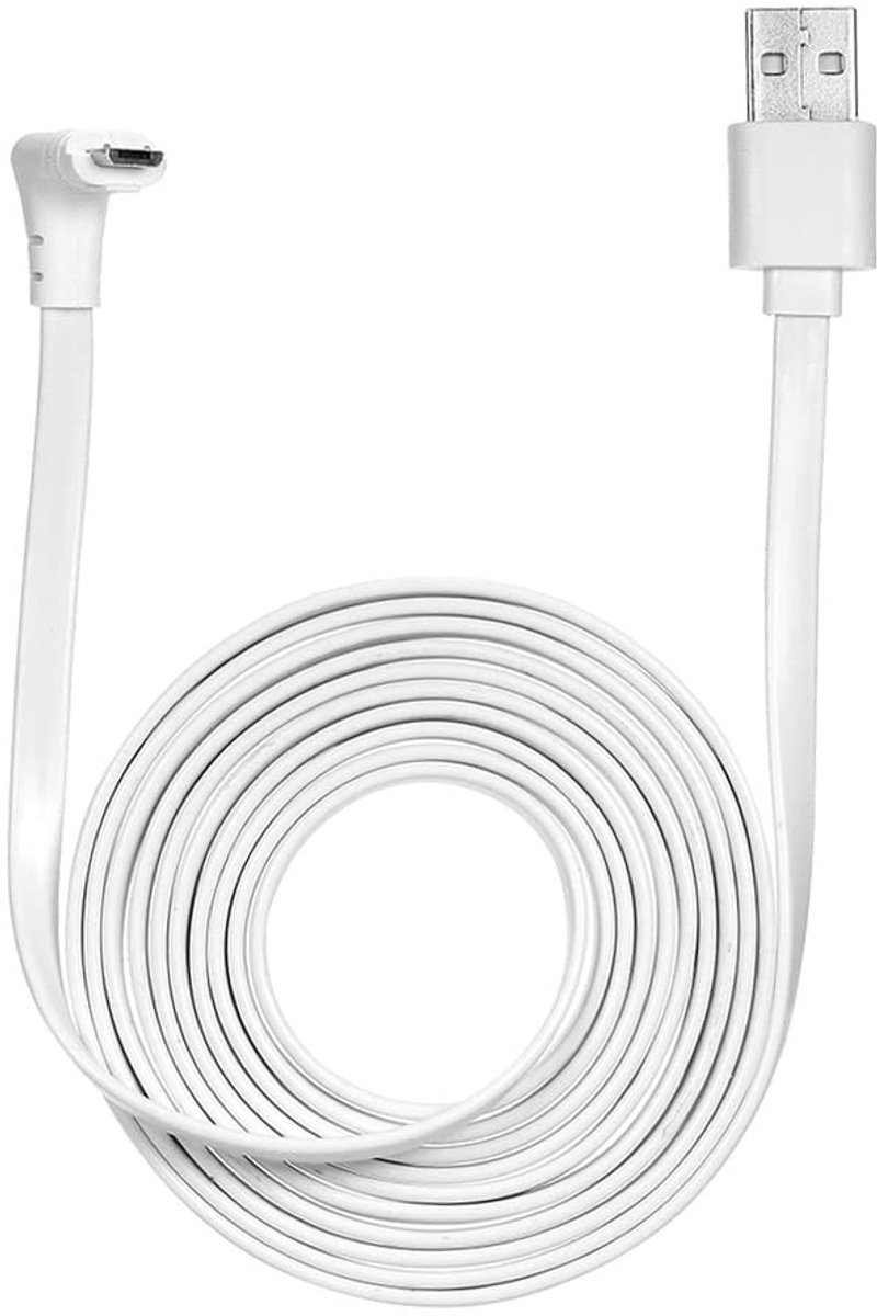 ONF3 - Camera Oplaadkabel - Weerbestendig - 2 Meter - USB Voedingskabel - Geschikt voor Buiten en Binnen - Voor Arlo Camera's