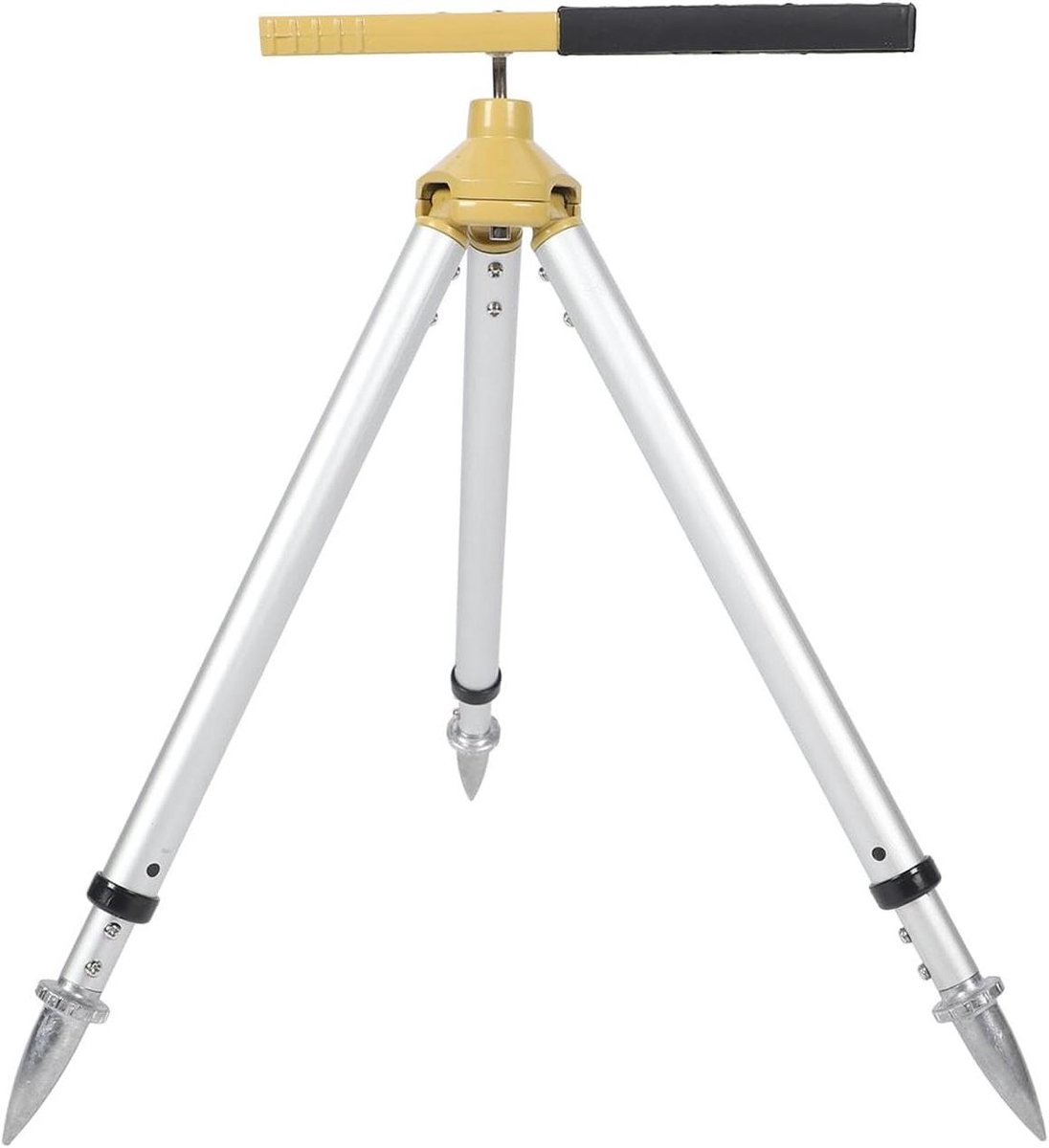 Total Station Statief - Meet Statief - Nauwkeurig Meten - Lichtgewicht Aluminium - 46-60 cm - Zilver