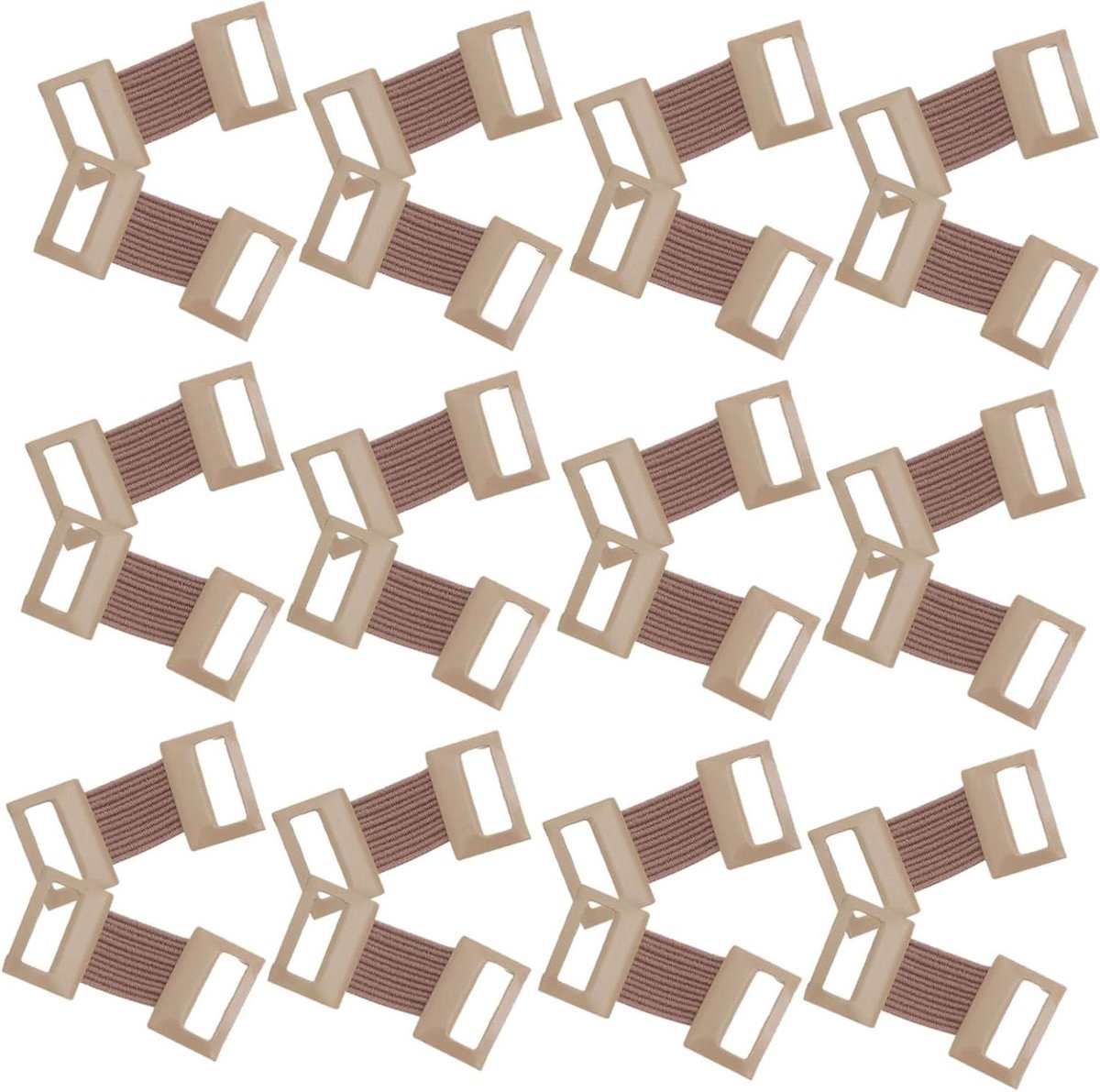 Verbandclips - Fixatieclips - Verband Bevestigen - Aluminium Gesp - 120 Stuks - Multi