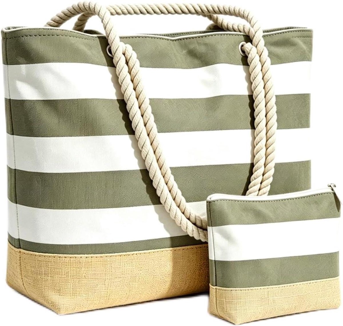 Strandtas - Badtas Shopper - Strand Reizen - Waterdicht Zandbestendig - Groot Formaat - N.v.t.
