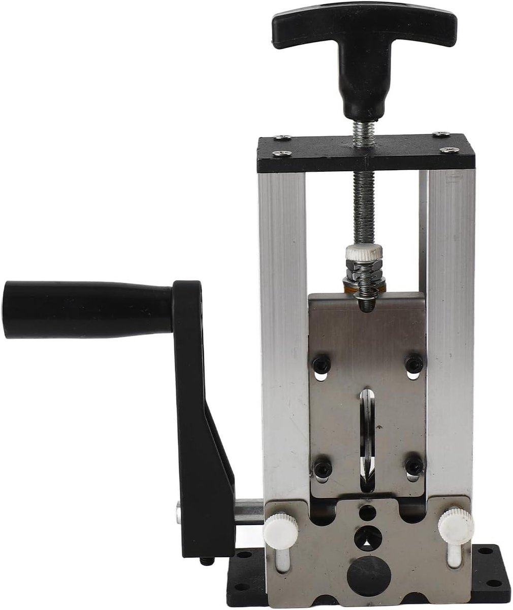Draadstripper Machine - Handmatige Stripper - Koper Recycling - Lichtgewicht Aluminium - 24 x 15 x 7 cm - Zilverkleurig