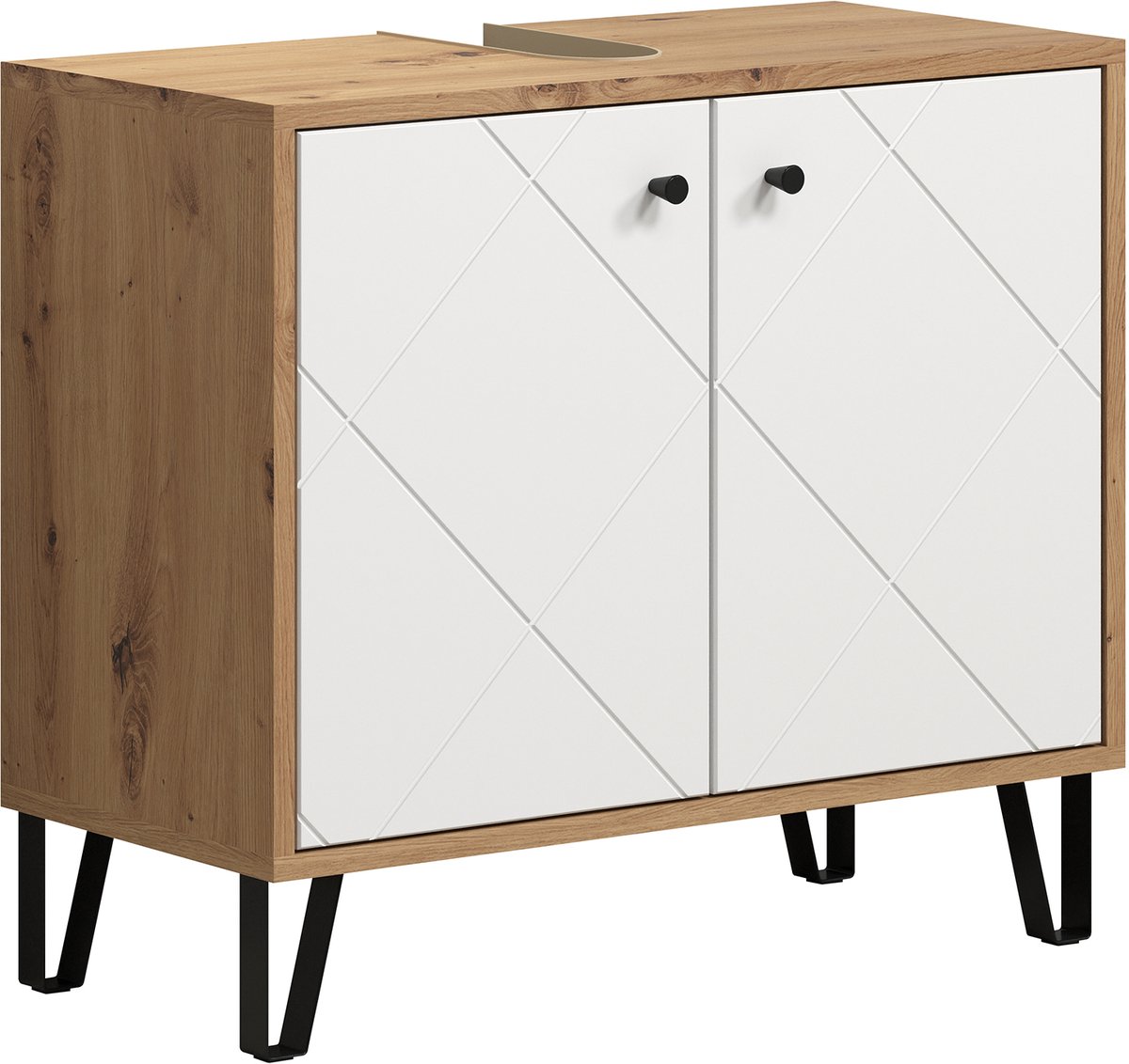 Wastafelkast Touch | 69 x 33 x 61 cm | Artisan Oak