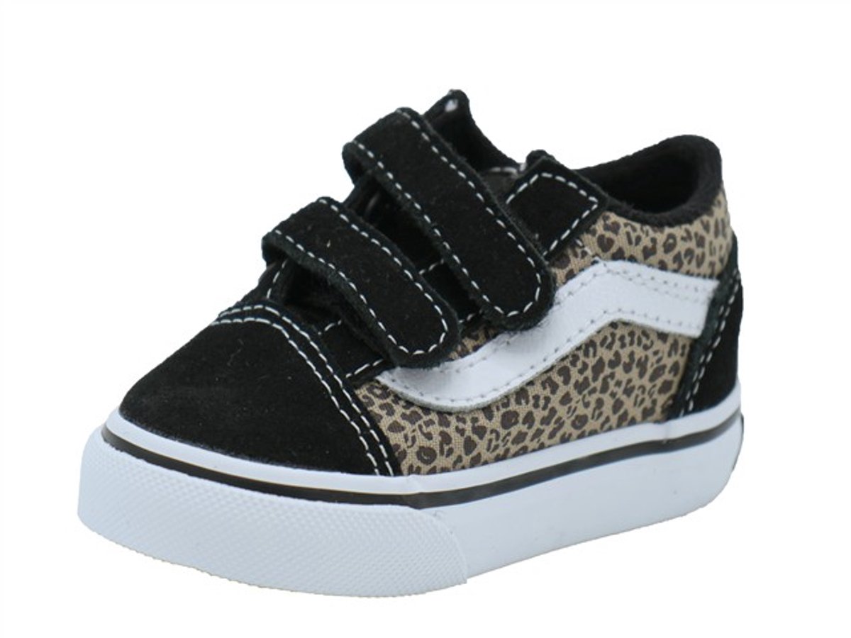 Vans Old Skool V Peuterschoenen Zwart