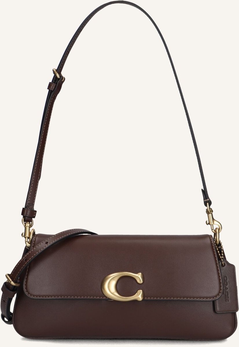 Coach Jet Shoulder Schoudertassen Dames - Bruin - Maat ONESIZE