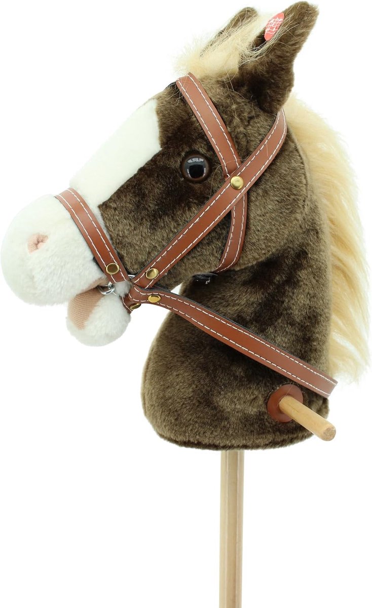 Steekpaard met Galopgeluid en Wielen - Rijdend Speelgoedpaard voor Uren Plezier