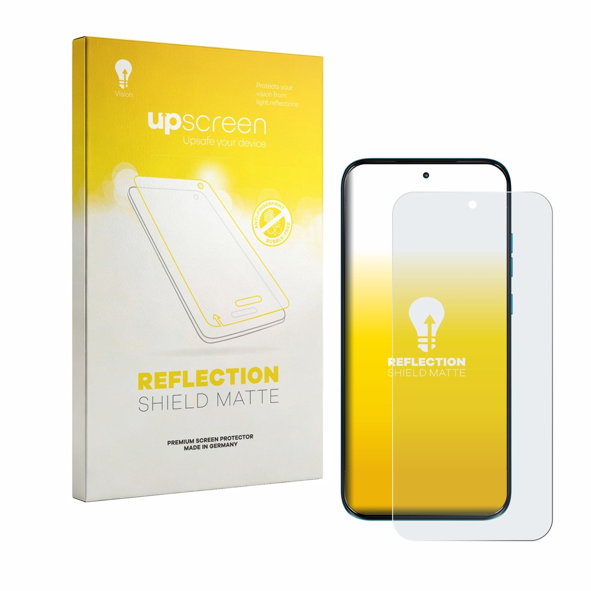upscreen - Screenprotector voor Motorola Moto G87 - Folie Beschermfolie anti glare matte