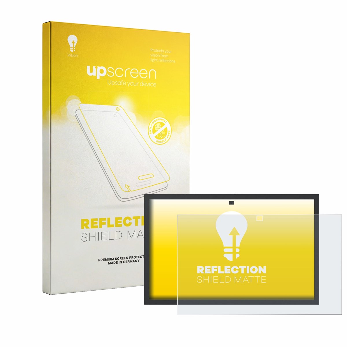 upscreen - Screenprotector voor Amazon Echo Show 21 - Folie Beschermfolie anti glare matte