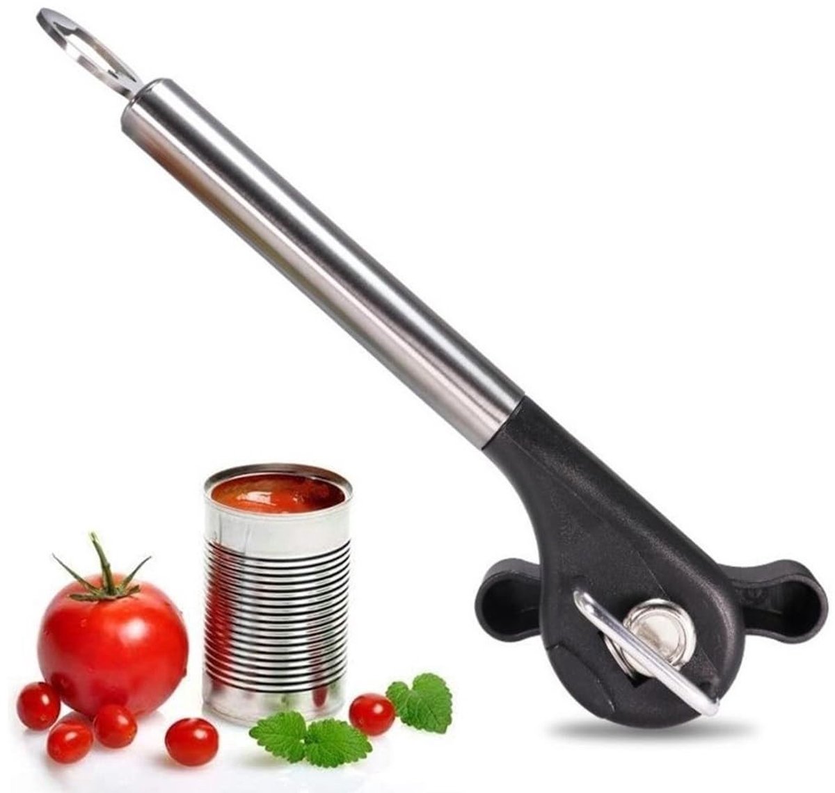 aladdien - Ergonomische Veiligheidsopener - Multifunctionele Blikopener - Antislip Design - Veiligheid - Handig in gebruik - Voorzien van grip - Ges...