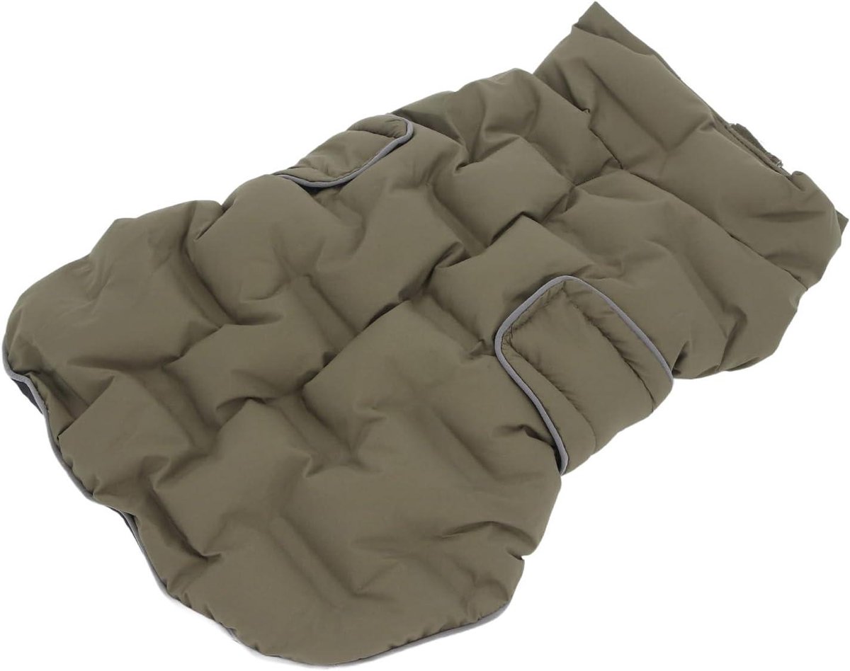 Warme Hond Jas - Hondenjas Winter - Bescherming tegen kou - Waterafstotend Polyester - Maat M - Blauw