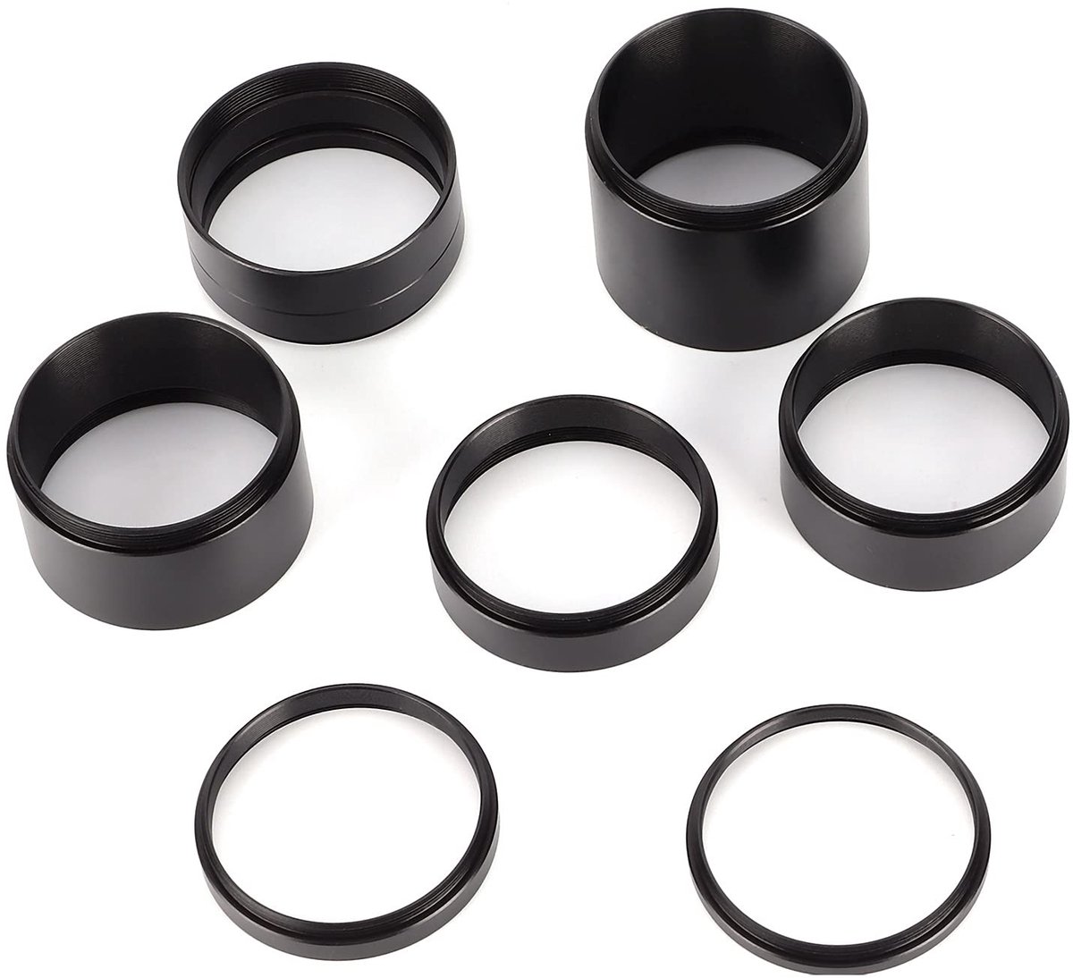 aladdien - 8-delige verlengbuisset - Microscoop-lensset - Duurzaam materiaal - 3-30 mm - Astronomische fotografie - Eenvoudige installatie - Geschik...