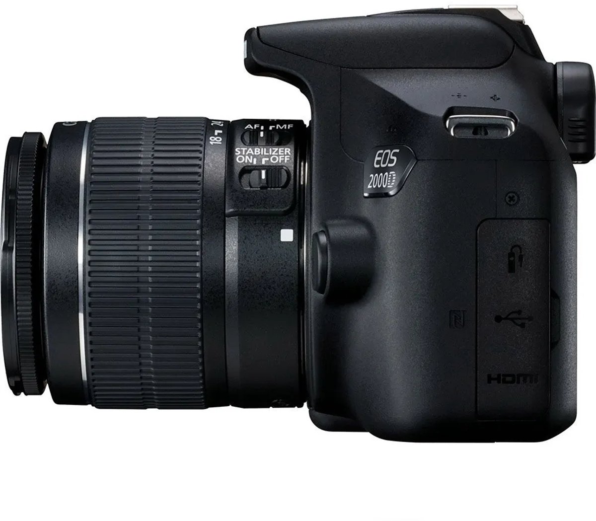 Canon EOS 2000D - Spiegelreflexcamera - + 18-55mm f/3.5-5.6 IS II-lens thumbnail 4