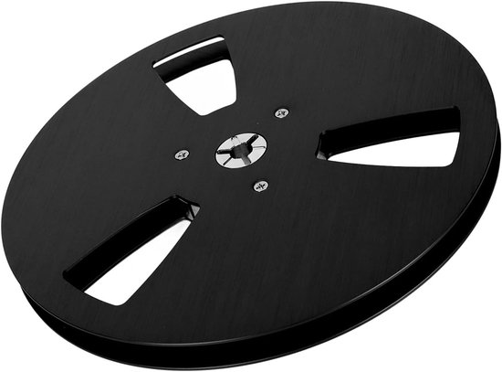 Lege 1/4 Inch Tape Reel van 7 Inch van Aluminium Legering voor Audio Opnames, Geschikt voor TEAC, 3 Gat Opening en Machine Onderdelen van Merkloos — afbeelding 4