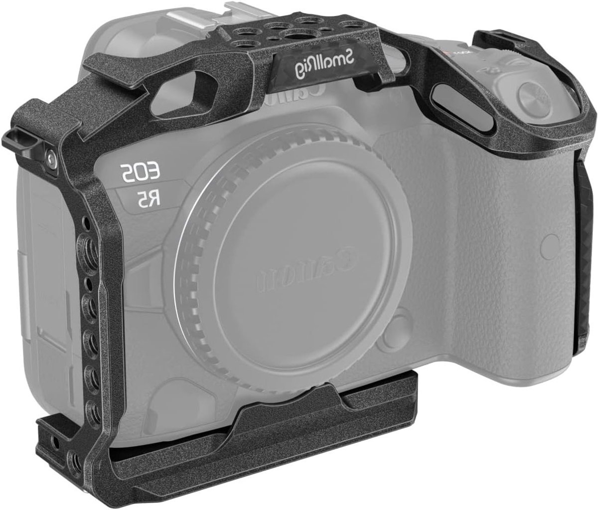 Robuuste Aluminium Camera Cage voor Canon R5 R6 R5 C - Ideaal voor Videoproductie en Fotografie, Lichtgewicht en Duurzaam - 3233B