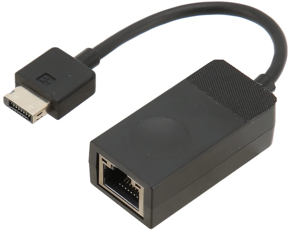ONF3 - Ethernet-adapter - RJ45-poort - 10 100 Mbps - Netwerkadapter - Thinkpad X280 X390 Yoga - Geschikt voor diverse Thinkpad modellen