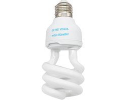 UVB Lamp Reptielen - Reptielenverlichting Spot - Gezondheid Reptielen - UVB 5.0 Simulatie - 13W - Blauw Wit