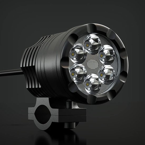 VHV - E-bike koplamp - LED voorlicht voor elektrische fiets - fiets koplamp waterbestendig - voor e-bike, e-step en scooter — afbeelding 4