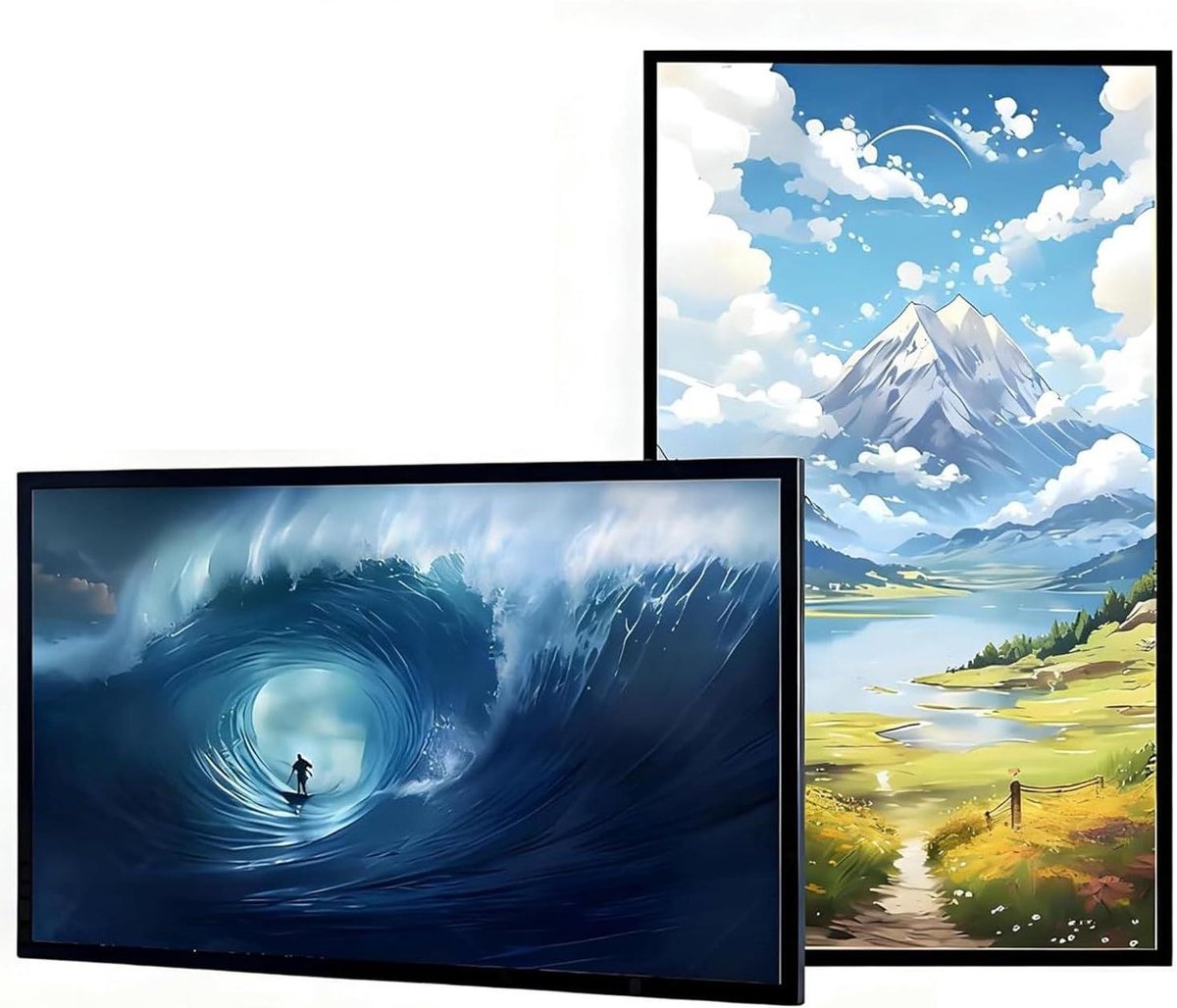 Digitale Reclame Display - Monitor Scherm - Content Tonen - Intelligente Split-Screen - 21.5 inch - Meerkleurig