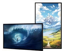 Digitale Reclame Display - Monitor Scherm - Content Tonen - Intelligente Split-Screen - 21.5 inch - Meerkleurig