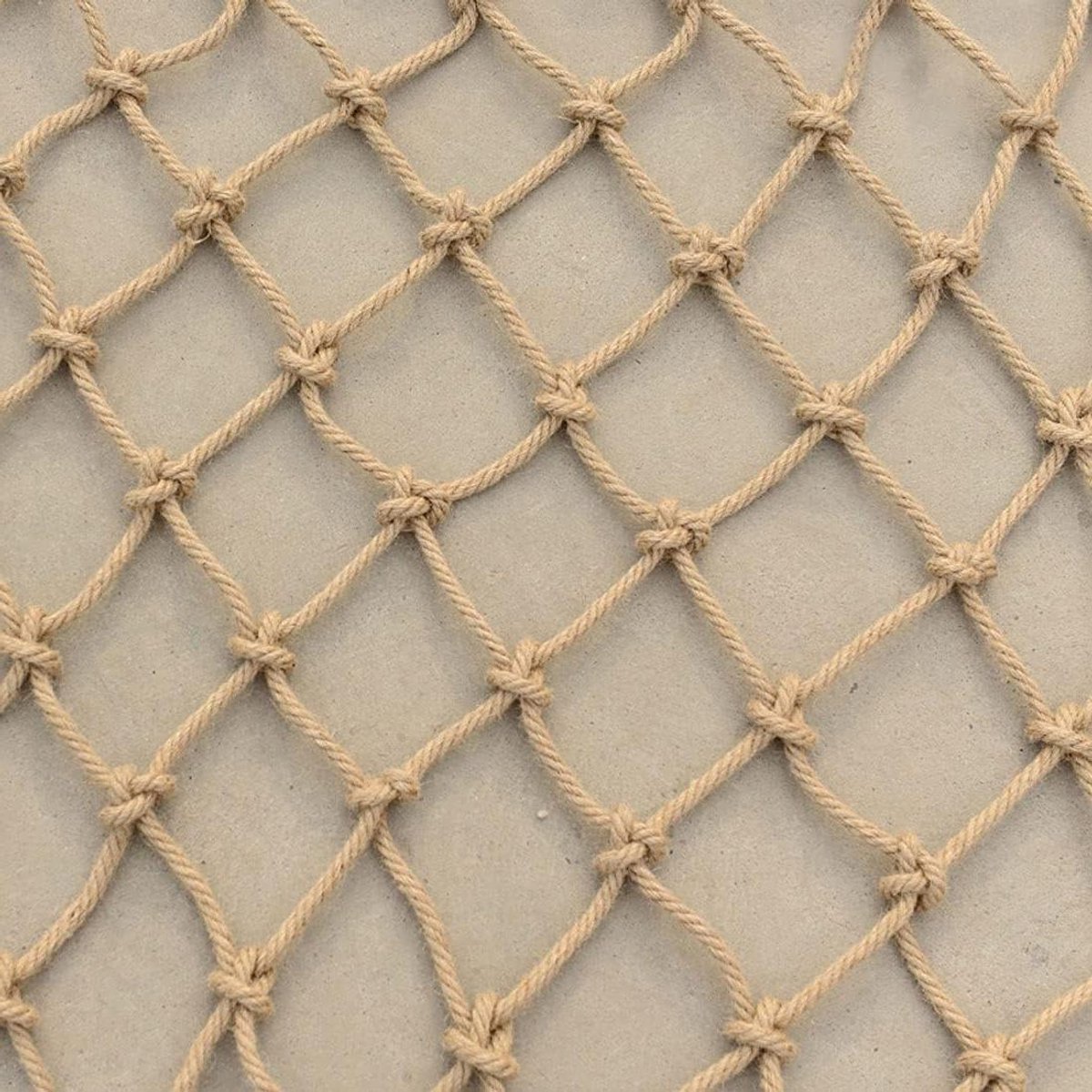 Veiligheidsnet Huisdieren - Balkonnet Bescherming - Veilige Speelruimte Creëren - Premium Jutemateriaal - 10 cm maaswijdte - Natuurlijk Jute