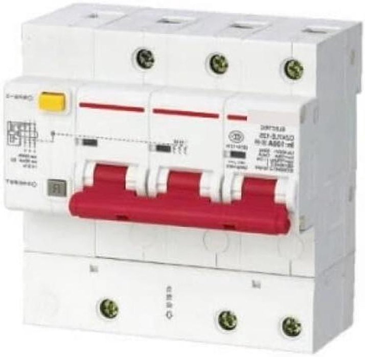 Aardlekbeveiliging - Stroomonderbreker - Elektrische Veiligheid - Magnetische Stroomonderbreker - 3P 100A - null