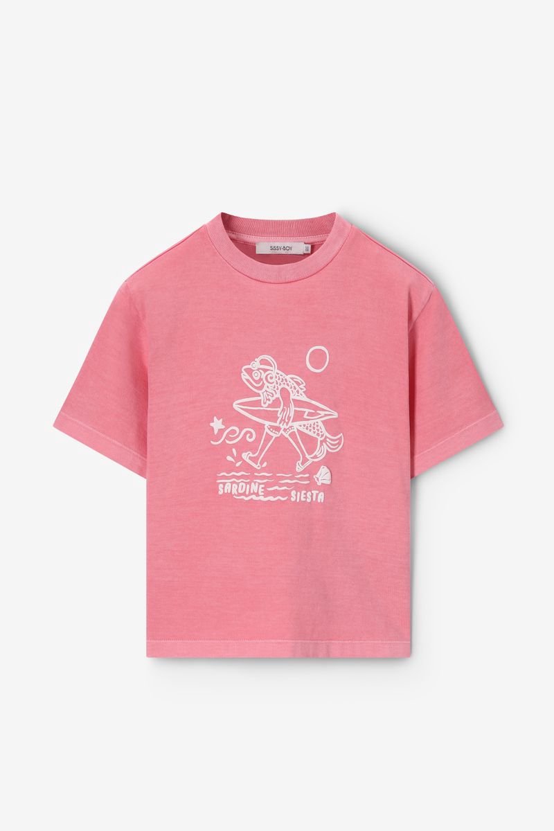 Sissy-Boy - Roze T-shirt met artwork