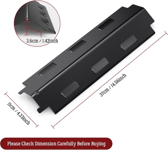 Sander Shop 4 roestvrijstalen grillbuisaccessoires Geschikt voor de meeste gasbarbecues. van sander-shop — afbeelding 4