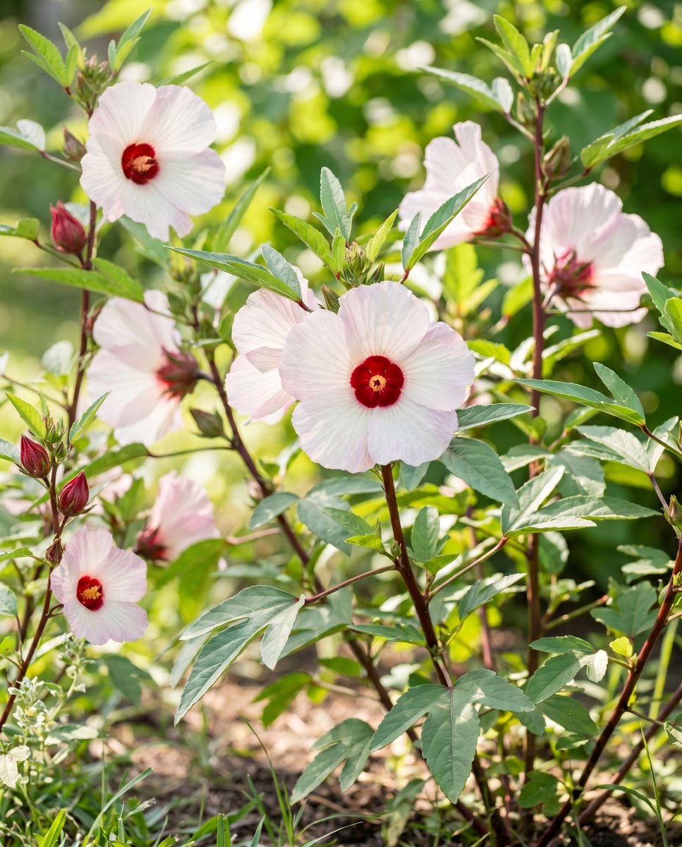 Hibiscus Sabdariffa Zaden Hibiscus Sabdariffa Eenjarig Reuzenhibiscus