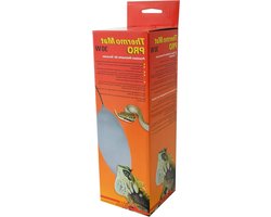 Verwarmingsmat Terrarium - Warmtemat Reptiel - Klimaatbeheersing Huisdier - Gerichte Infraroodstraling - 30 Watt - Zwart