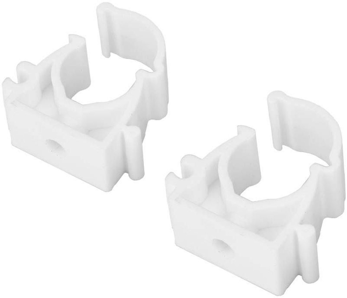 PPR Waterleidingklem - Buisklem Kabelklem - Leidingen Bevestigen - Slijtvast Duurzaam Materiaal - 20 Stuks 16mm - Wit
