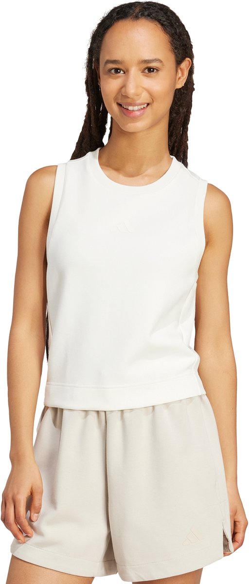 Adidas Sportswear Soft Lux Tanktop Dames Wit