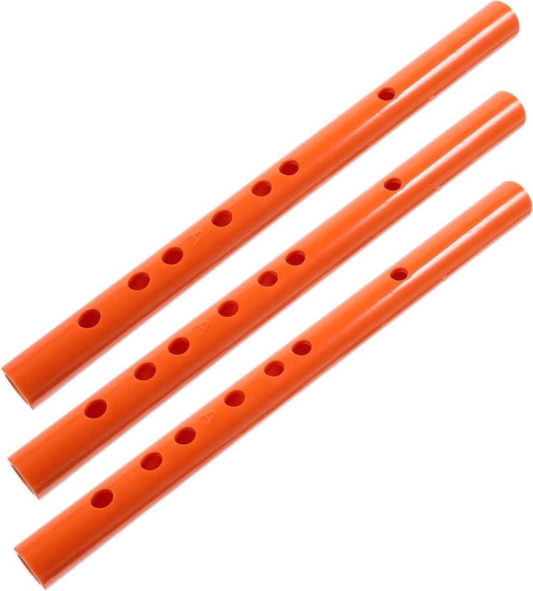Blokfluit - Muziekinstrument Recorder - Muziek Leren - 6-Gats Ontwerp - 24.5 cm - Assorti