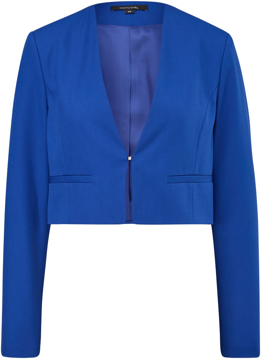 comma - female - Blazer in een kort model