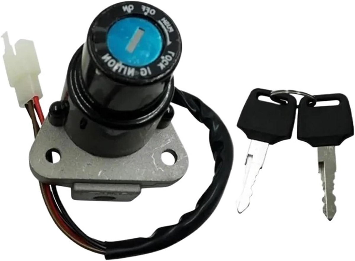 Contactslot Sleutel Set - Stuurslot Motorfiets - Motorbeveiliging - Duurzaam Aluminium - 1x1x1 cm - One Color