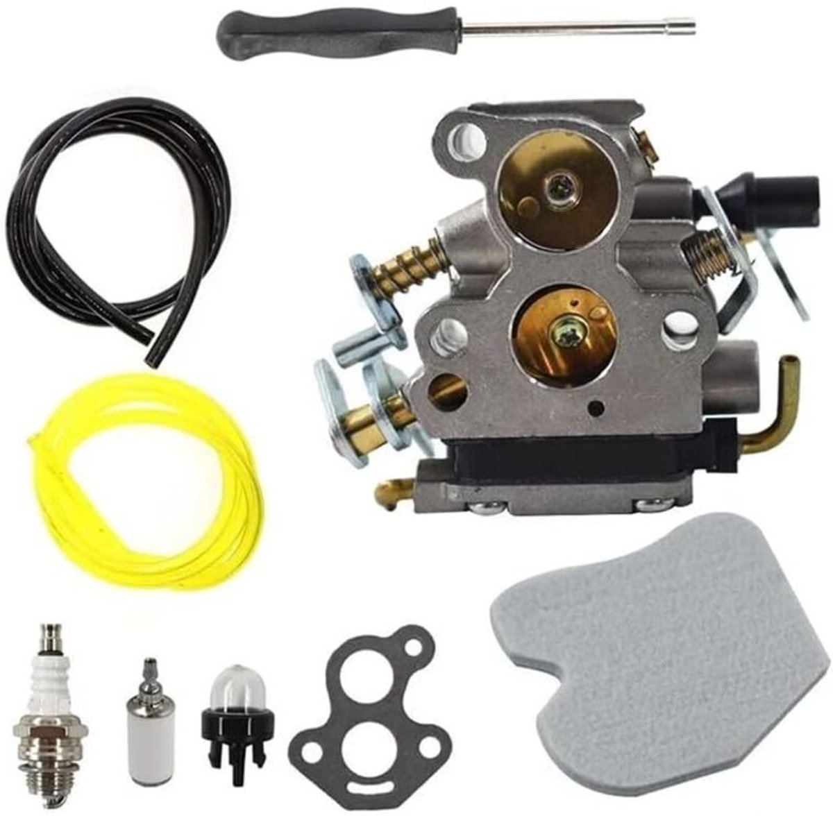 Carburateurs geschikt voor Husqvarna 135 140 435 435E 440 440E Jonsered CS2240 CS2240S CS410 kettingzagen, geschikt geschikt voor C1T-EL41, C1T-EL41A en 506450501.