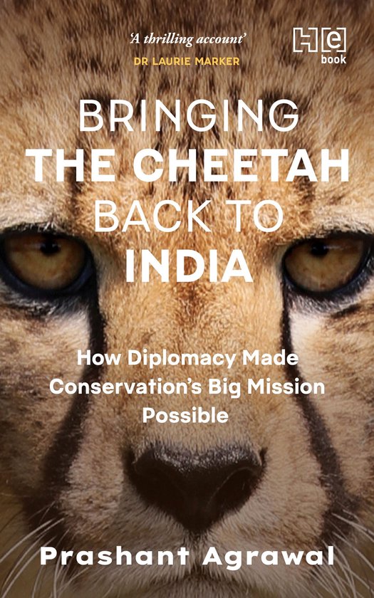 Bringing the Cheetah Back to India - cover