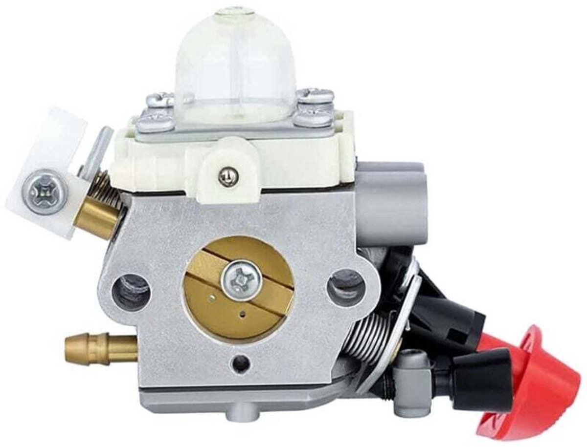 Dit is een carburateurrevisieset geschikt voor C1M-S267A bosmaaiers, geschikt ter vervanging van de carburateurs van geschikt voor Stihl FS40, FS50, FS56, FS70, FC56, FC70, HT56, HT56C en KN56 bosmaaiers.