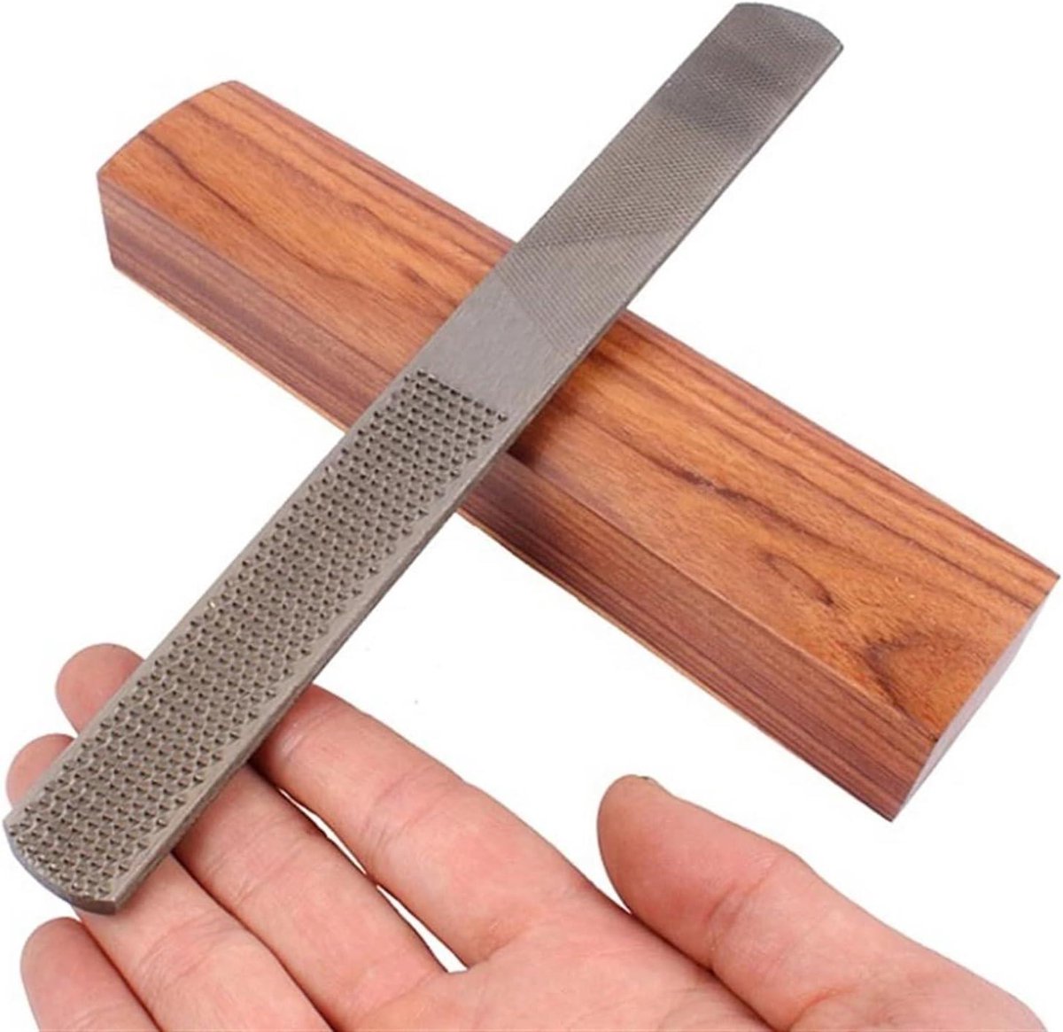 Metalen Vijl - Houtrasp Bestand - Houtbewerking Vormgeven - Vierkante Vijl - 200mm - Staal