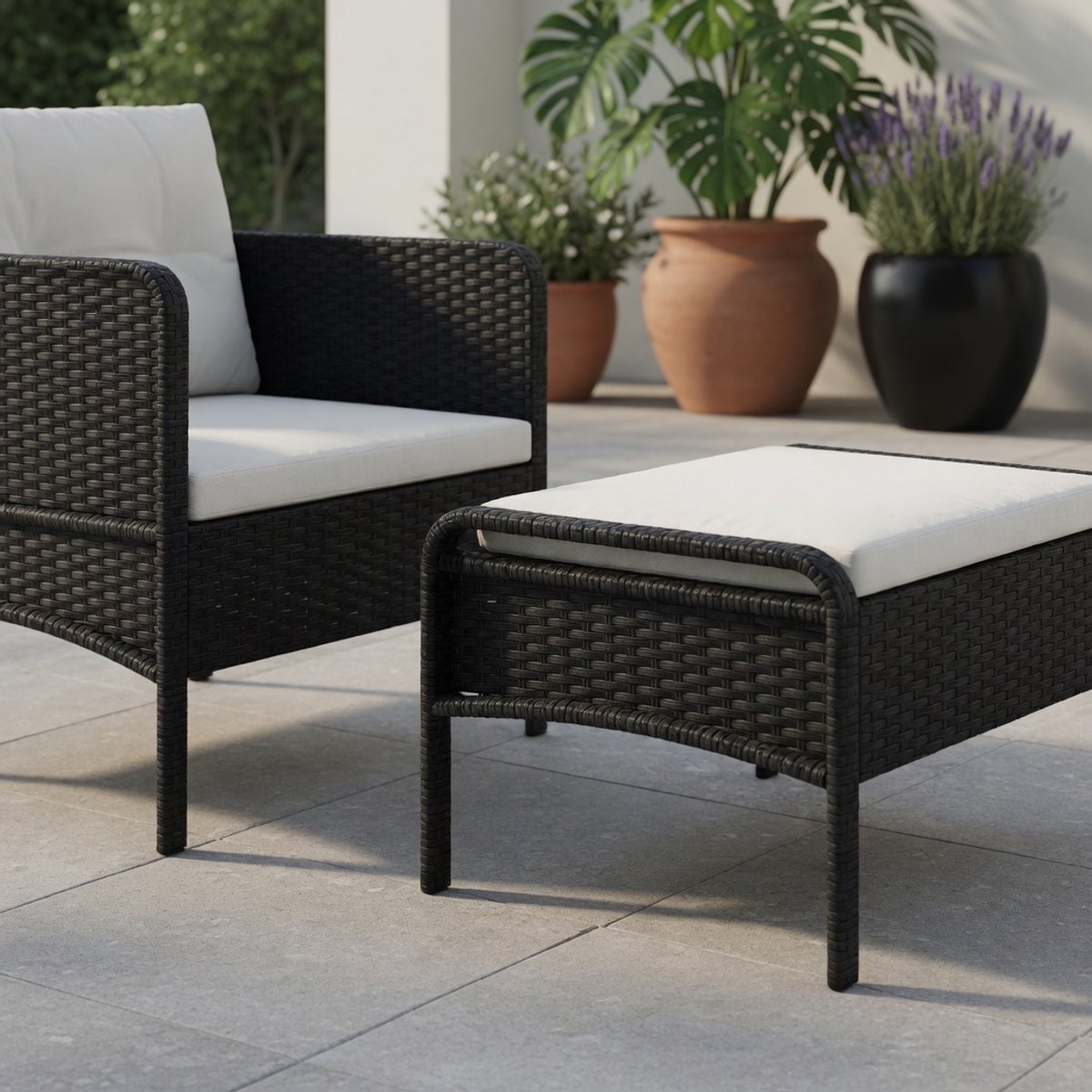Luxe Bank – Zwart – Industrohome