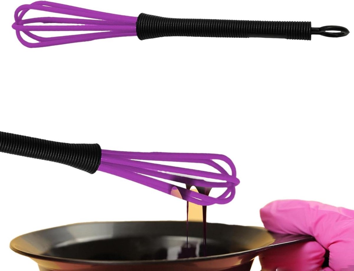 Keukengarde - Menggarde Ballongarde - Koken en bakken - Comfortabele grip - 18 x 7 cm - Paars