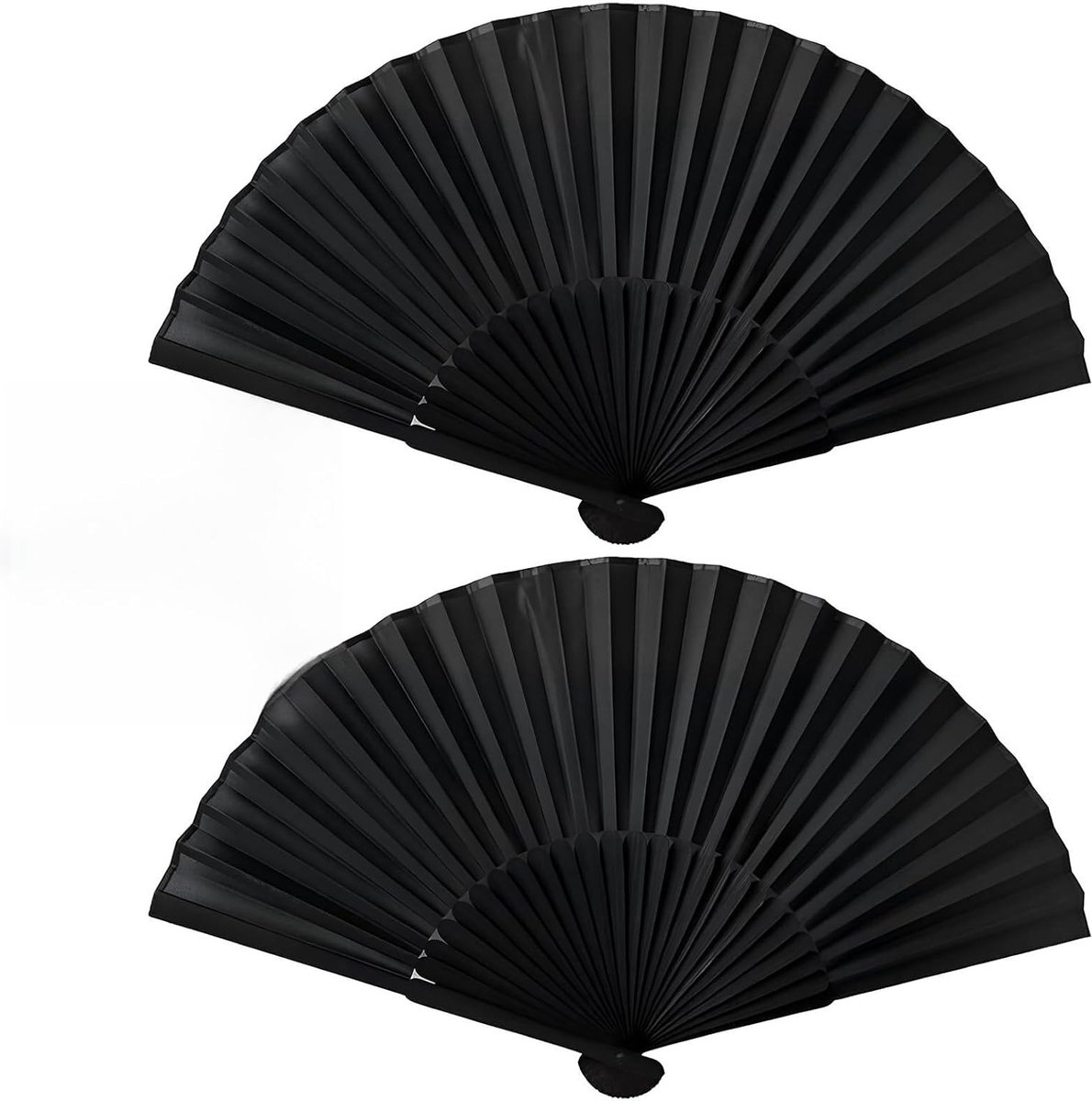 Set van 2 Vouwbare Handventilatoren - Compacte en Draagbare Ventilator voor Feesten, Bruiloften en Festivals - Ideaal voor Cosplay en Ceremonies
