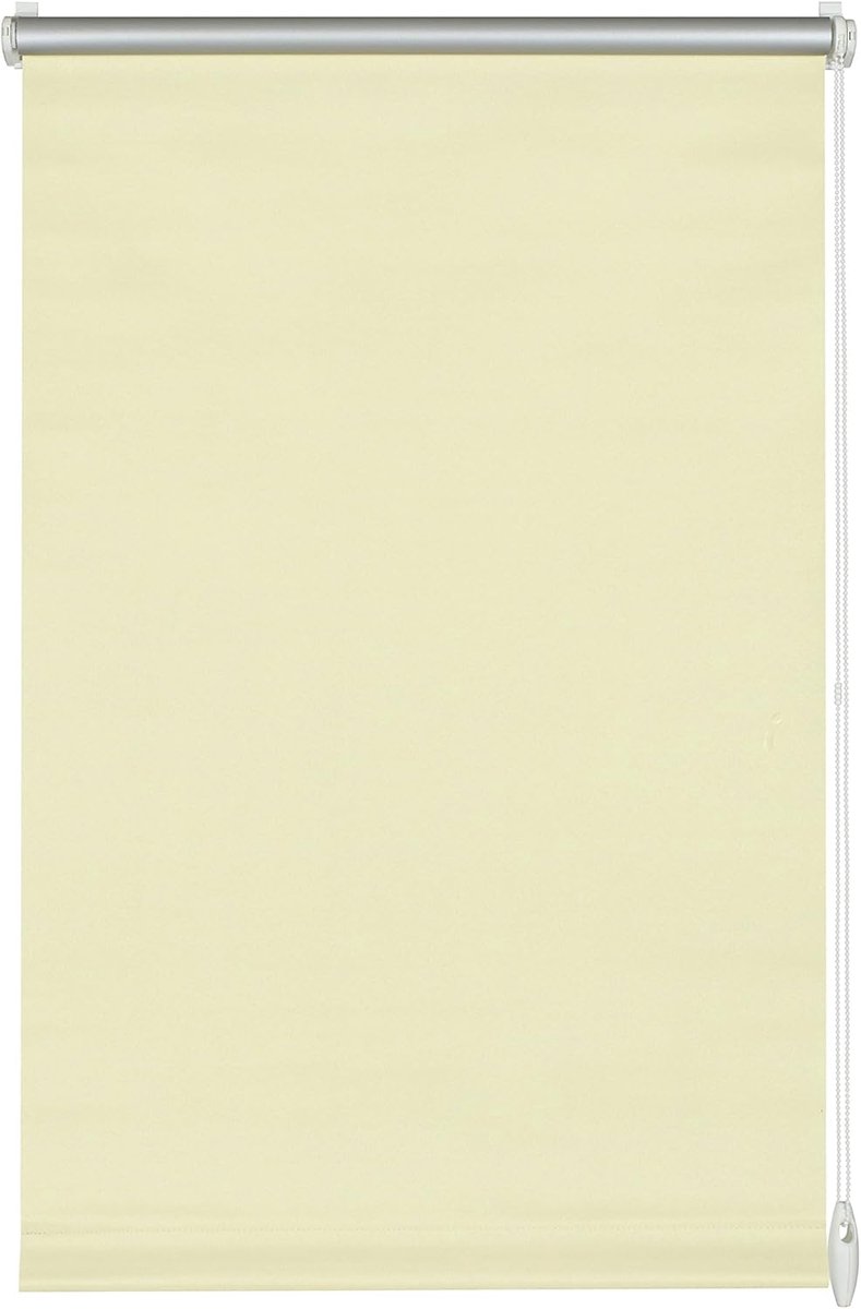 Gardinia EASYFIX thermisch rolgordijn met thermische achterkant om te klemmen of te lijmen, maximale lichtreflectie, energiebesparend, ondoorzichtig, alle montageonderdelen inbegrepen, naturel, 60 x 150 cm (B x H), 12585