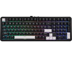 EPOMAKER TH99 - Mechanisch Toetsenbord - 1800 Layout - Tri-Mode Draadloos - RGB Backlight - Gasket Mount - Hot-Swap - 8000mAh Batterij - PBT Keycaps - Zwart