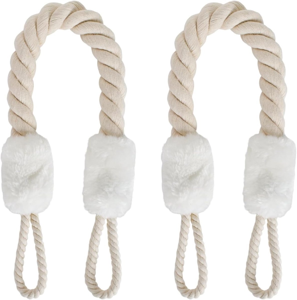 Veilige Deurstoppers van Zacht Katoen - 2 Stuks van 60 cm voor Deuren, Bescherming voor Huisdieren en Kinderen, Ideaal voor Thuisgebruik