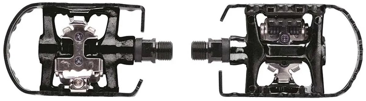 Brn Dual Spehre Pedalen Zilver