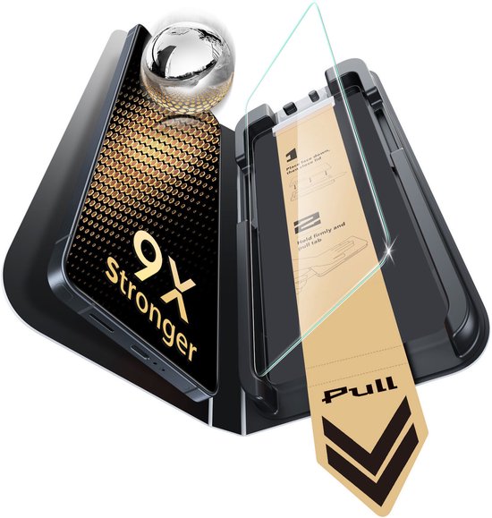 Samsung Galaxy S26 Ultra screenprotector glas gehard Corning militair getest 10x sterker case friendly