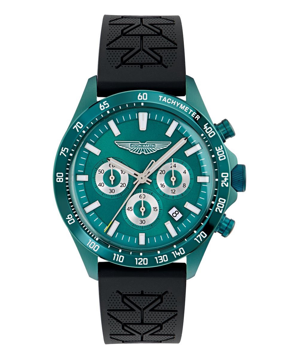 Aston Martin Icon SPT MTIS2S605 Horloge - Siliconen - Zwart - Ø 44 mm