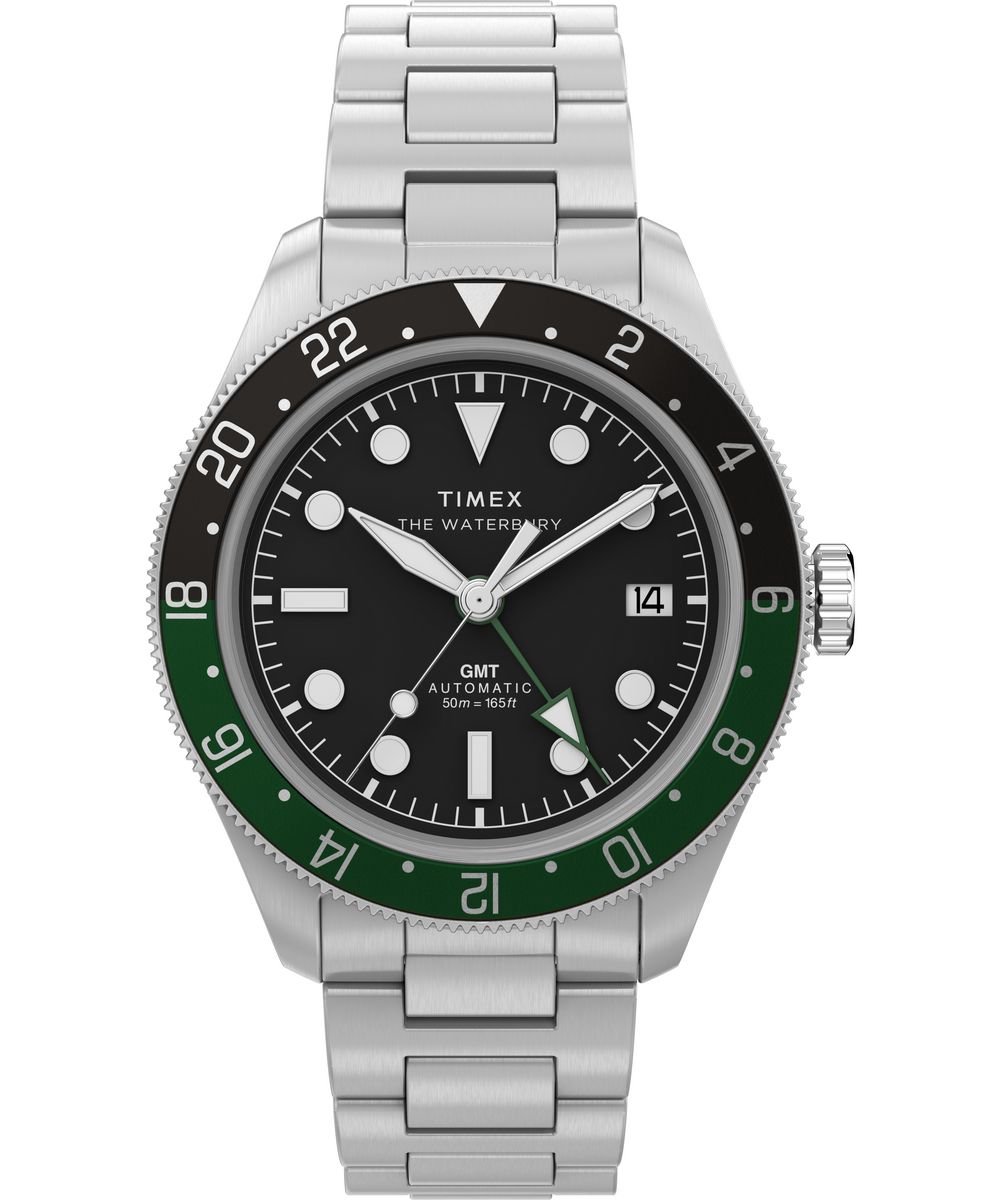 Timex Waterbury Heritage TW2Y60800 Horloge - Staal - Zilverkleurig - Ø 41.5 mm